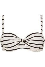 Beachlife Womens Swim Top Swim Top Bikini Top Bikini Top White/Black 42E