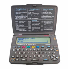 Franklin Bookman MWD-440 Electronic Dictionary w/ Holy Bible Cartridge Tested