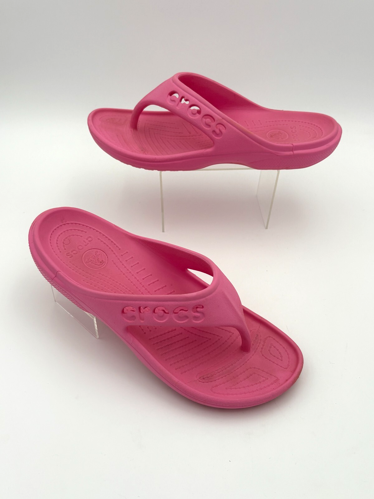 APL Infradito Crocs Unisex Adulto Classico Rosa Donna 13 Uomo 11