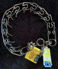 Coastal Pet Titan Dog Prong Training Collar - 5590 X-Heavy 4.0mm - 22"