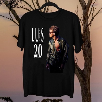Retro Luis  Miguel 20 Años Album Cotton  All Size Shirt S82.56