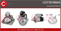 Casco CST35160AS Anlasser Starter FüR Dacia Passend FüR Nissan Renault