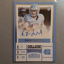 2017 Panini Contenders Ryan Switzer #136 Tar Heels Rookie Autograph