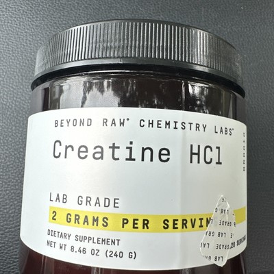 Beyond Raw Chemistry Labs Creatine HC1, 120 Servings