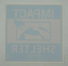 IMPACT SHELTER - Catalyst Prime Promotional Window Decal - Lion Forge Comics