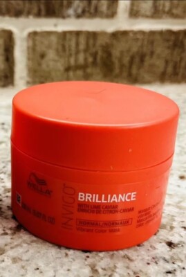 Wella Invigo Brilliance Mask 5.07 oz.  Fine/ Normal New