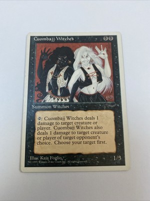 Karte - Magic The Gathering - Cuombajj Witches (EN)