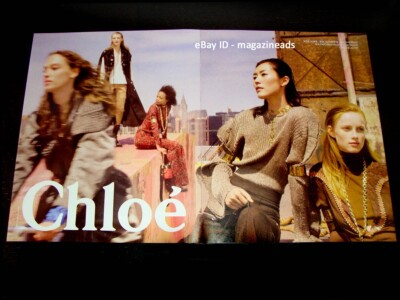 CHLOE 3-Page PRINT AD Fall 2018 LIU WEN Rianne Van Rompaey KRIS GRIKAITE Meisel
