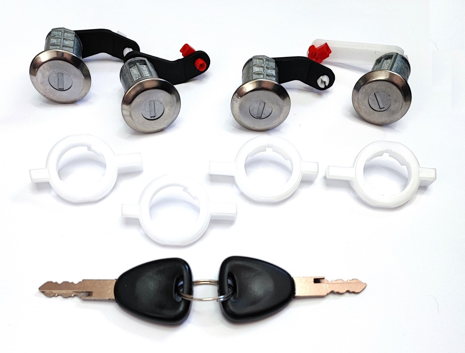 Serrure de Porte Bloquee Opel Movano Solution 4 Barillets avec Cles de Remplacement