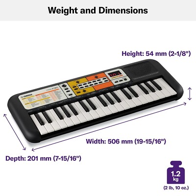 Yamaha PSS-F30 37鍵キーボード Yamaha PSS-F30, 37 Keys Portable Mini Keyboard (Black) | eBay