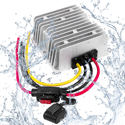 DC/DC CONVERTER 10A 48V VOLTAGE REDUCER REGULATOR TO 12V FOR GOLF CART CART
