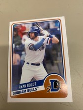 Ryan Boldt 2022 Durham Bulls Team Card