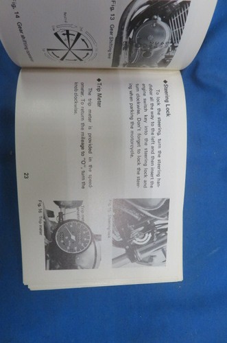 Factory 1972 Suzuki T250J Owner's Manual, 64 Pages Like New - Picture 11 of 15