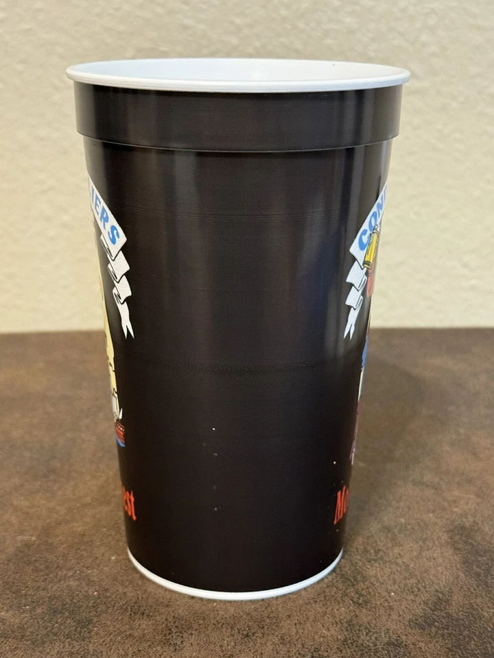 Conde Cavaliers AL Est. 1977 Mobil’s Finest Pirate Parade Black Plastic Cup - Image 2 of 4