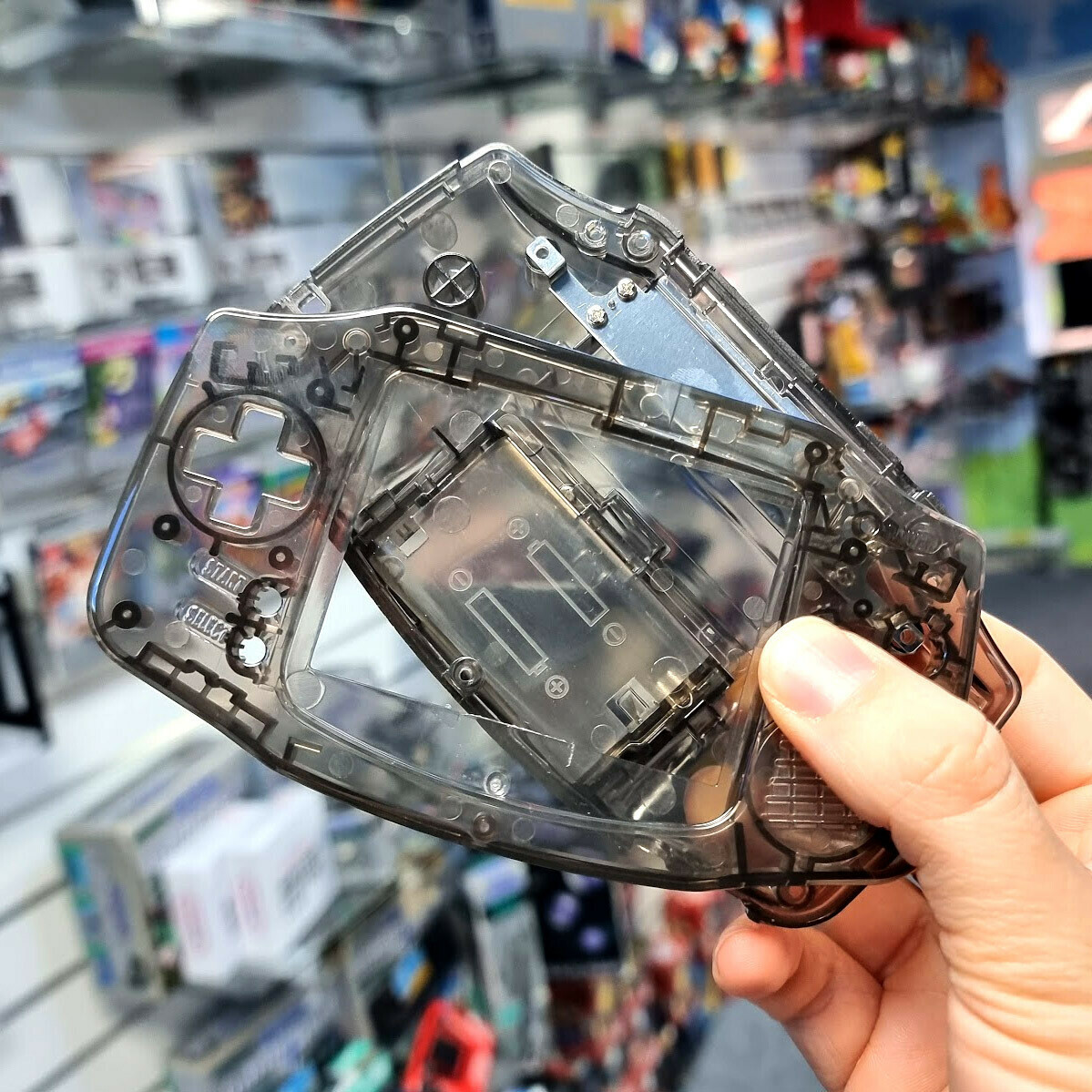 Case Per Nintendo DMG IPS Ready Custodia Di Ricambio Per GameBoy Classic RetroSix - Shell IPS Ready, Colorata, Alta Qualità Guscio Retrosix Per Mod Fai Da Te - Foto 12