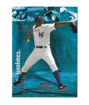 1999 Skybox Thunder #290 Orlando Hernandez New York Yankees