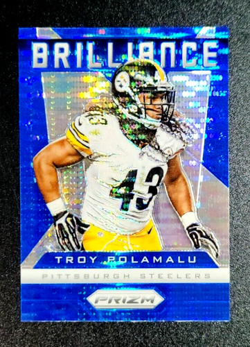 troy polamalu #19 2013 Panini Prizm Brilliance card