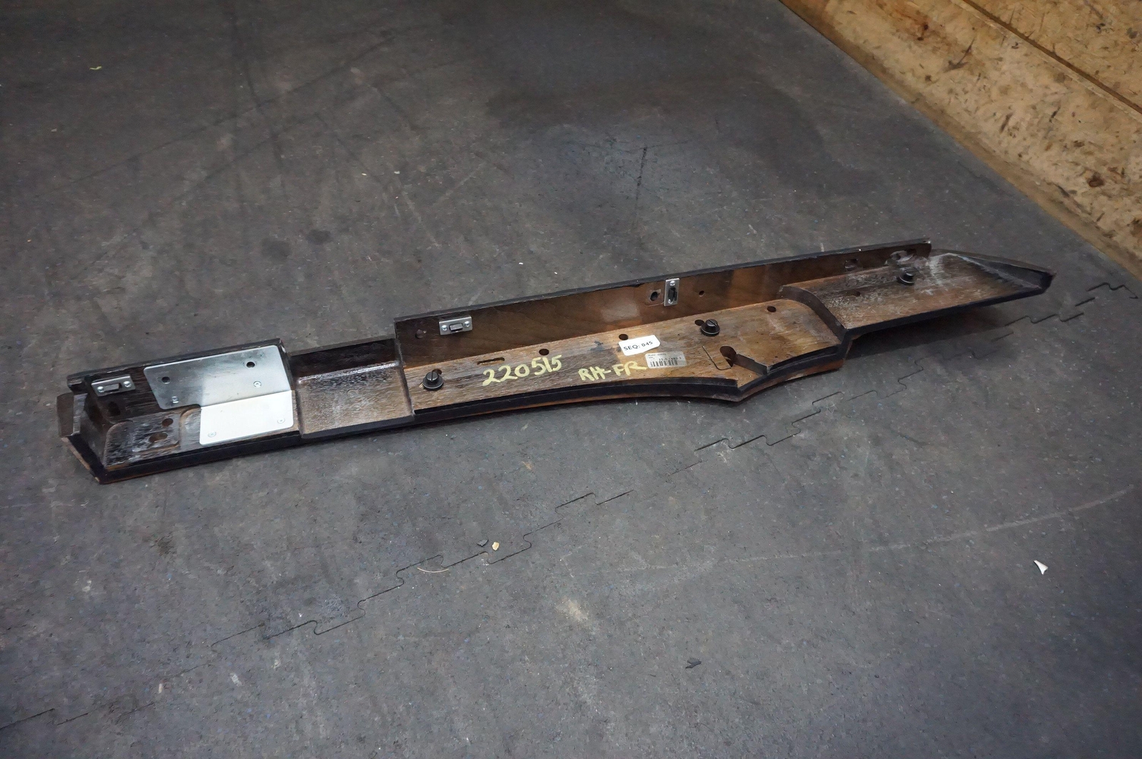 Front Right Passenger Wood Door Trim Panel Black 3Y5868208A Bentley Mulsanne