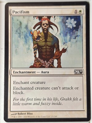 Pacifism - Magic 2011 Core Set M11 - Magic the Gathering MTG Nice! | eBay