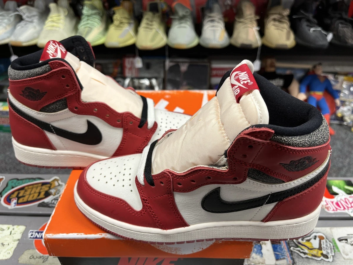 New Air Jordan 1 High Chicago Lost u0026amp; Found 2022 Size 5 Rare Retro  Authentic MJ | eBay