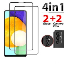 4-PCS For Samsung Galaxy A03S A03 A02S A13 A12 Tempered Glass Screen Protector