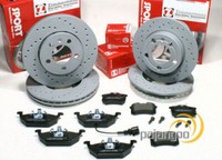 Zimmermann Sport Bremsen Set Ø 280 Mm + Ø 230 Mm Vorne Hinten FüR VW Golf 4