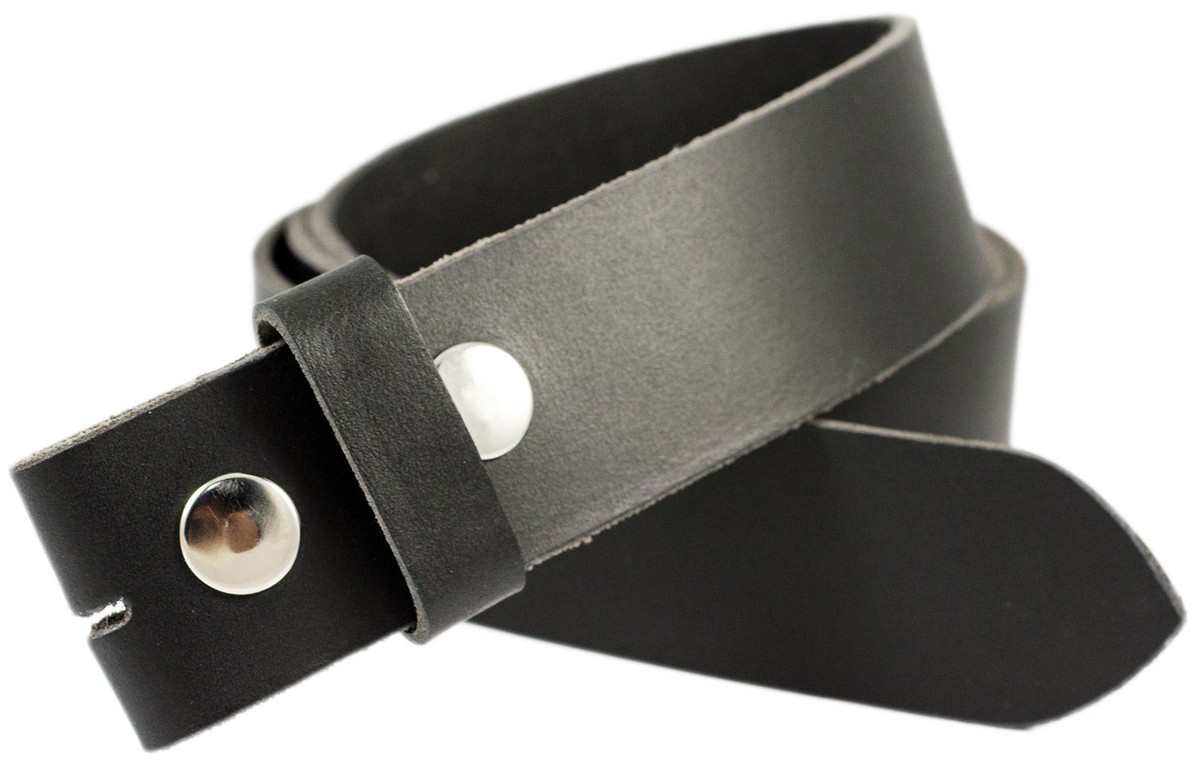 NEW Free People Buffalo Leather Black Perforated Belt M/L Bison Leather Belt – Made In USA, Full Grain Leather main image 3