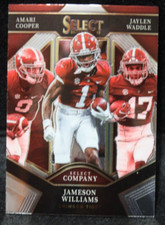 2022 Panini Select Draft Picks Select Company Williams Cooper Waddle Alabama