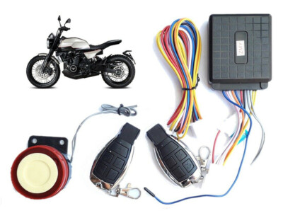 Kit Allarme Antifurto Per Moto 12V Con Telecomando - Sensore Vibrazione Regolabile, Antifurto Universale Per Moto E Scooter - 2