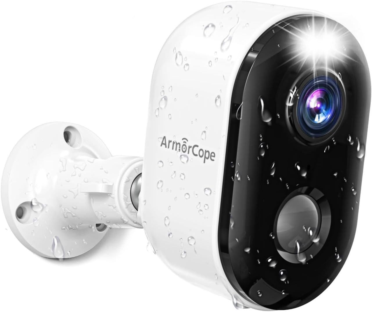 Security Cameras Wireless Outdoor, Battery Powered 2K Color Night Vision, AI Mot