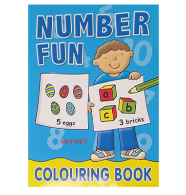 ZAHLEN LUSTIGES MALBUCH - JUNGEN KINDER FRÜHES LERNEN PÄDAGOGISCHE AKTIVITÄT
