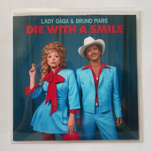 Lady Gaga & Bruno Mars - Die With A Smile Promo CD 6 Tracks