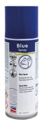 (12,24 /1l) Kerbl Hautpflege Bluespray Klauenpflegespray Pflegespray für Tiere 2