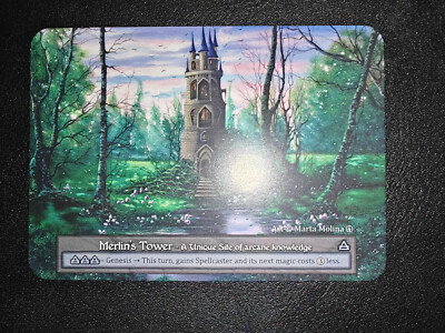 Merlin's Tower Non Foil Unique Sorcery Contested Realm:Arthurian Legend