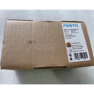 NEW Festo VPPE-3-1-1/8-10-010-E1 557773 Proportional Valve Fast Shipping