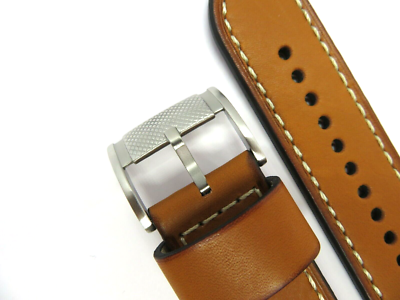 Fossil Original Replacement Leather Strap FS5063 Watch Band Brown 
