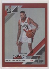 2019-20 Panini Donruss Optic Red Prizm 13/99 Kent Bazemore #27 11pj