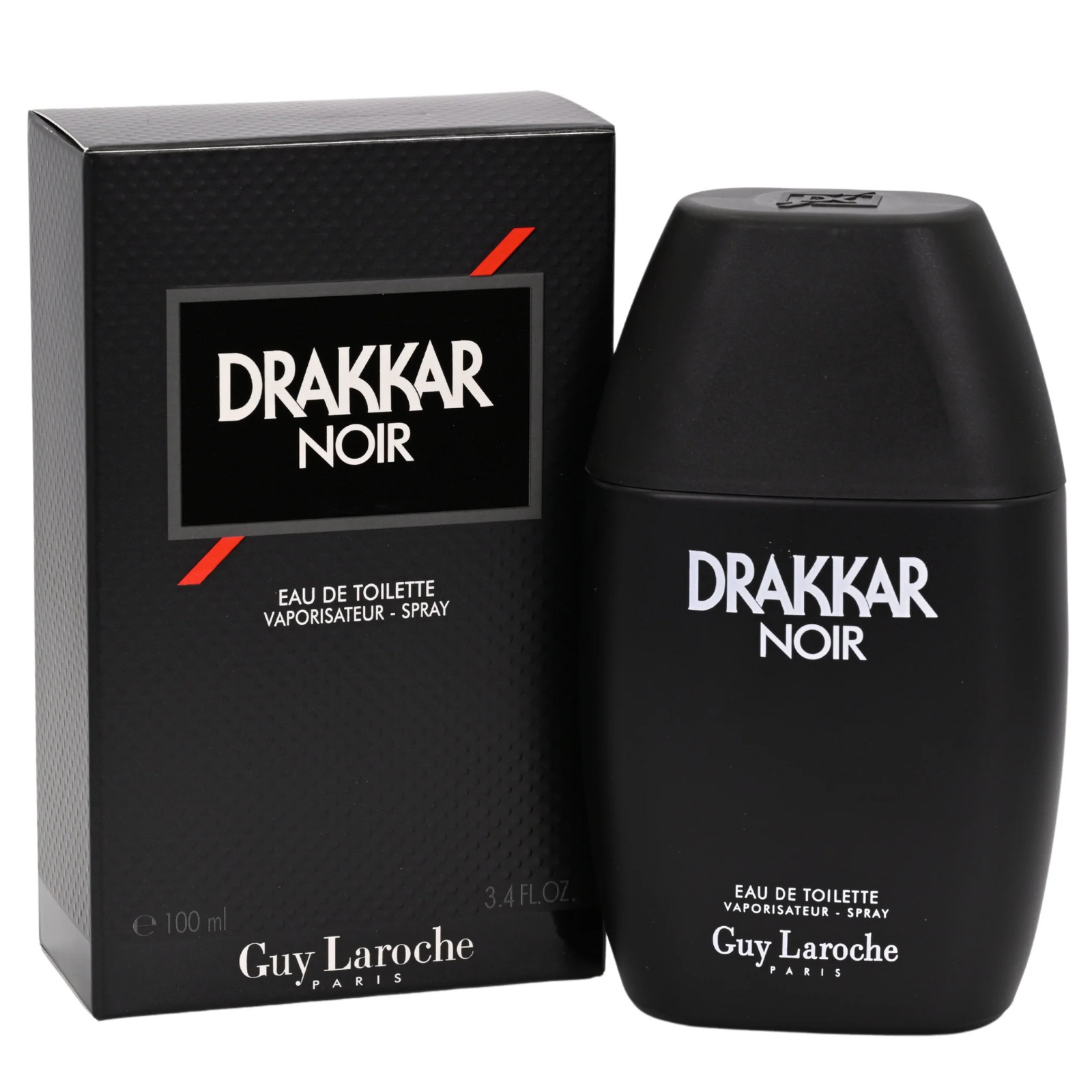 DRAKKAR NOIR by Guy Laroche 3.4 / 3.3 oz EDT For Men New in Box