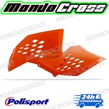 Fianchetti radiatore POLISPORT arancione KTM 250 EXC 2008-2011