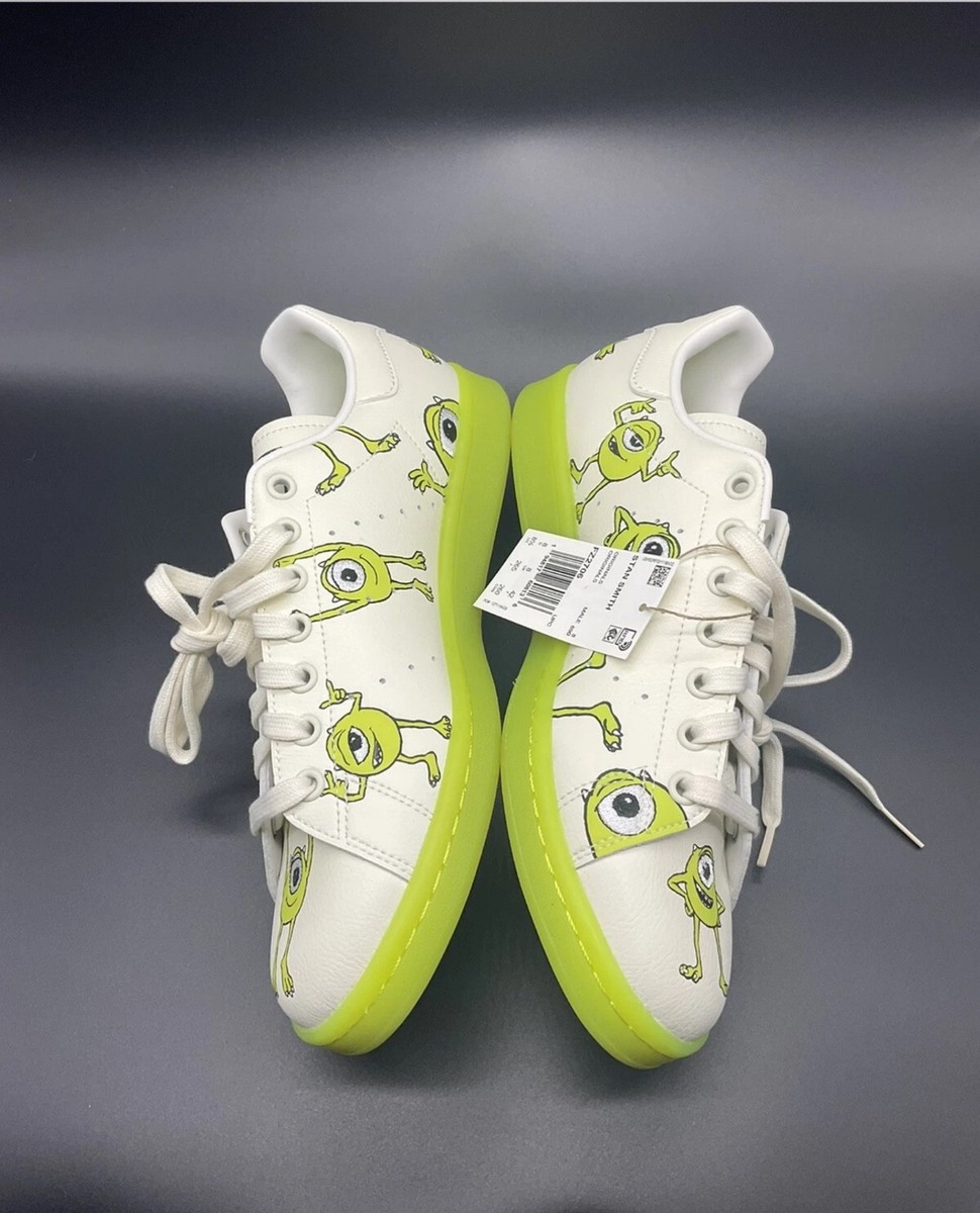 Adidas Monsters Inc. x Stan Smith Mike Wazowski mens 8.5 women's