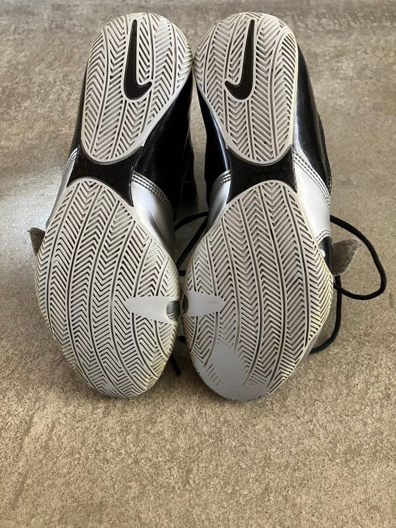 Nike Hyper KO Boxing Shoes Black/Silver 25cm / US Men 7 / US Women