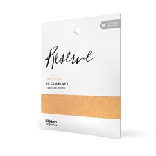 D'Addario Organic Reserve Evolution Bb Clarinet Reeds, Strength 3.5 , 3-Pack