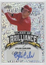 2020 Leaf Flash of Brilliance Dylan Carlson #FB-DC1 Auto 09fc