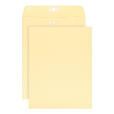 Office Depot Brand 10" x 13" Manila Envelopes, Extra Heavyweight, Clasp Closure