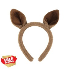 Moikolok Bear Ears Plush Headband Halloween Party