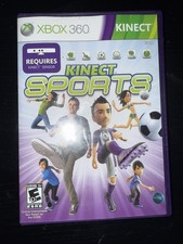 Kinect Sports Xbox 360, 2010 With Original Case And Manual