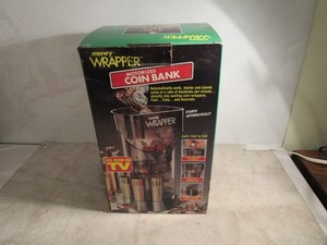 VTG MAGNIF Money Wrapper Motorized Coin Sorter Made in USA 1994 AS SEEN ON TV.