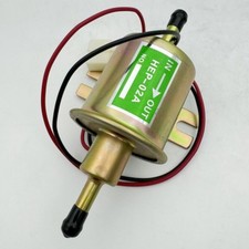 Electric Fuel Pump Hep-02a Universal Inline Low Pressure Gas Diesel Engines 12v