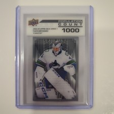 2024-25 Upper Deck - Population Count 1000 - #PC-23 Thatcher Demko Canucks
