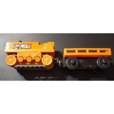 Thomas  Friends Trackmaster Terence The Dozer  Cargo Car Train Tank Engine